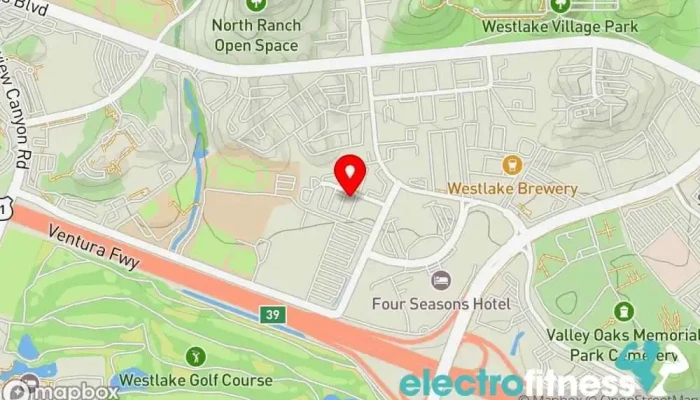 map of F45 Training Westlake Village Gym, Fitness center, Training centre in Westlake Village