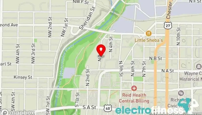 map of Family FitnessWorks Gym, Cafe, Fitness center, Recreation center, Youth organization in Richmond
