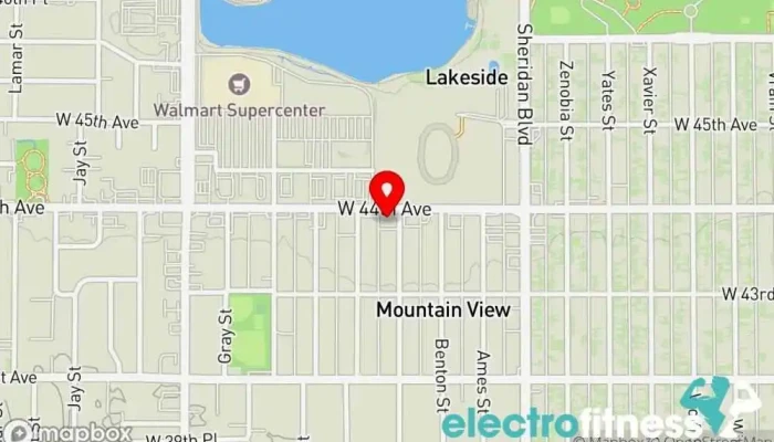 map of Feed Your Soul Fitness Physical fitness program, Fitness center, Nutritionist, Personal trainer, Yoga studio in Denver