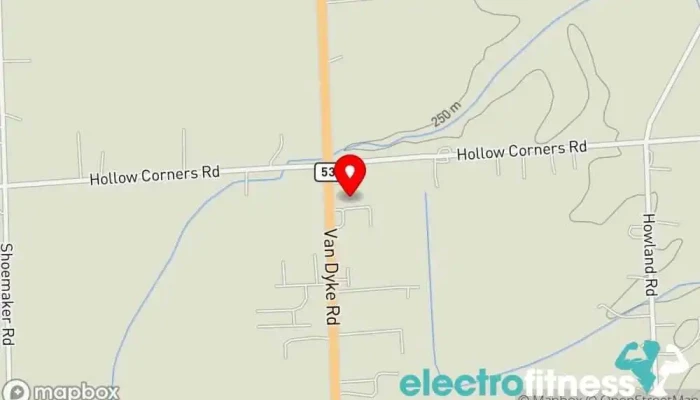 map of FGFIT Inc. Physical fitness program, Gym, Nutritionist, Personal trainer, Sports complex in Almont