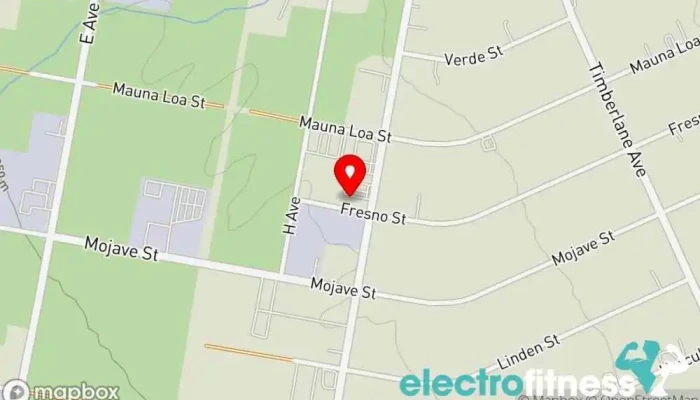 map of Fight Lab MMA Martial arts school in Hesperia