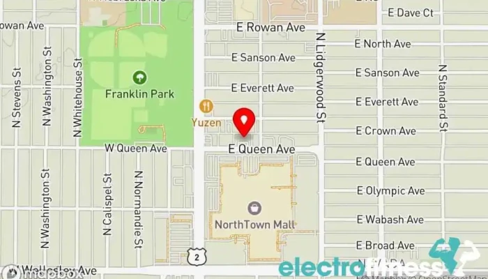 map of Fit Body Boot Camp Physical fitness program, Body shaping class, Fitness center, Gym, Personal trainer in Spokane