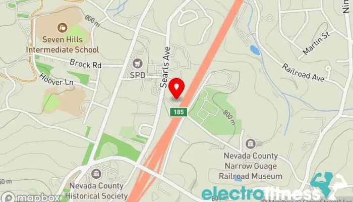 map of Fit Culture Studio Fitness center, Gym, Personal trainer, Physical fitness program in Nevada City