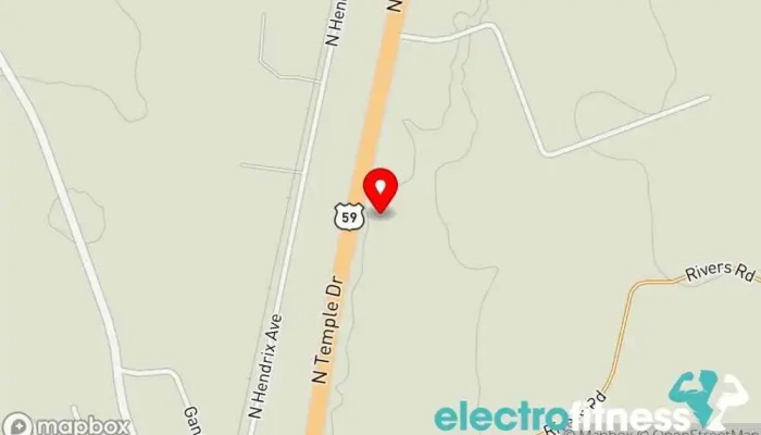 map of FIT MEALS ETX Health food store in Diboll