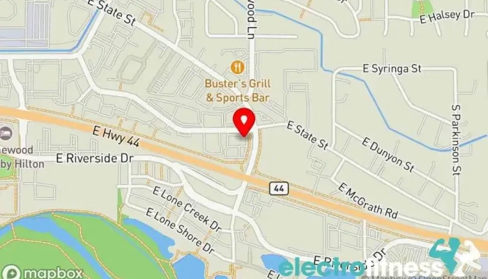 map of Fit Over 50 Fitness, LLC Physical fitness program, Gym in Eagle