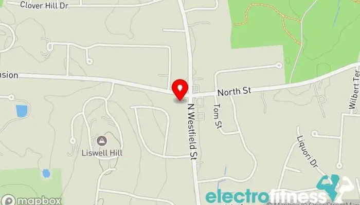 map of FIT Performance and Rehab Inc. Physical therapy clinic, Fitness center, Personal trainer in Feeding Hills