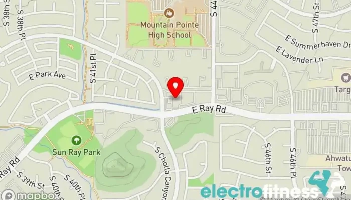map of Fitness 48 Gym in Phoenix