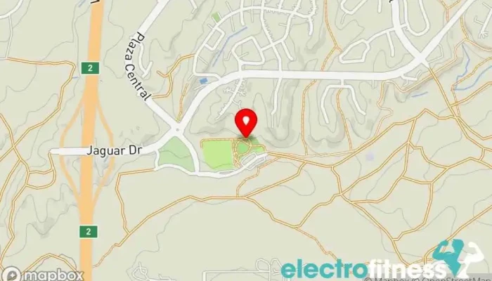 map of Fitness Court at SWAN Park Gym in Santa Fe