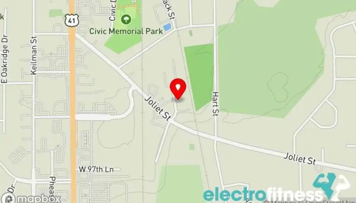 map of Fitness Evolution Personal trainer, Gym in St John