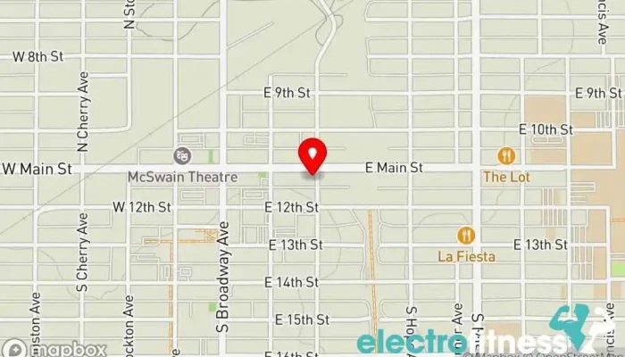 map of Fitness Mission Gym in Ada