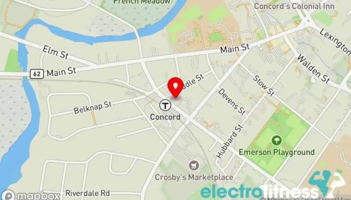 map of Fitness Together Personal trainer, Fitness center, Gym in Concord