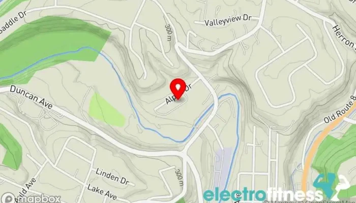 map of Fitness Werqs Fitness center, Gym, Personal trainer, Wellness center, Women's personal trainer in Allison Park