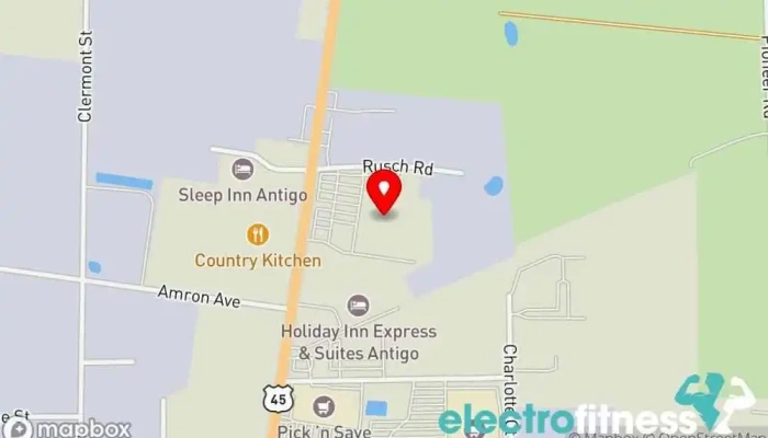 map of Fleet Farm Department store, Clothing store, Farm equipment supplier, Garden center, Gun shop, Hunting and fishing store, Pet supply store, Sporting goods store, Tire shop, Toy store in Antigo