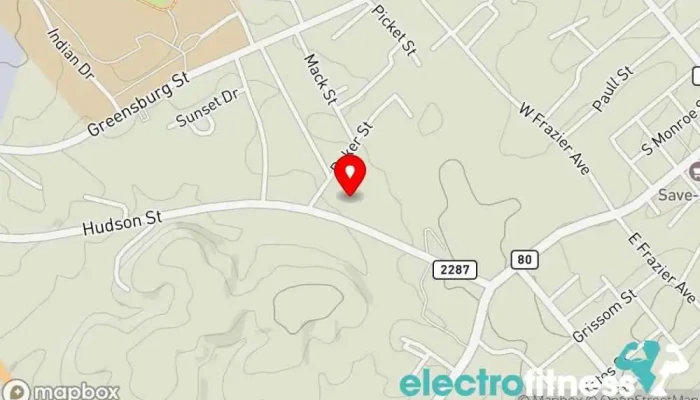 map of Flex Appeal Fitness Gym in Columbia