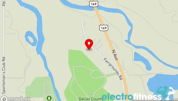 map of Forever Strong Training Center Gym in Adel