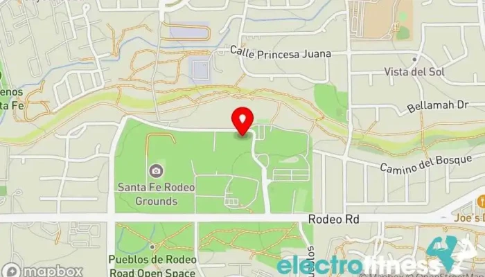 map of Forked Lightning Racquet Club Tennis club, Athletic club, Fitness center, Padel club, Pickleball court, Sports club, Sports complex in Santa Fe
