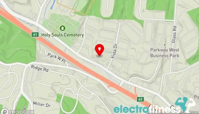 map of Fortitude Fitness Gym, Physical fitness program in Pittsburgh