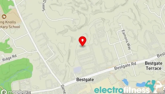 map of Foundation Fitness of Annapolis Gym, Children's club, Fitness center, Indoor cycling, Nutritionist, Personal trainer, Weight loss service, Weightlifting area, Women's personal trainer in Annapolis