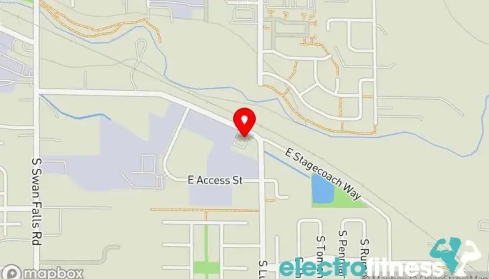 map of Freedom Fitness Gym, Boot camp, Fitness center, Personal trainer, Yoga studio in Kuna