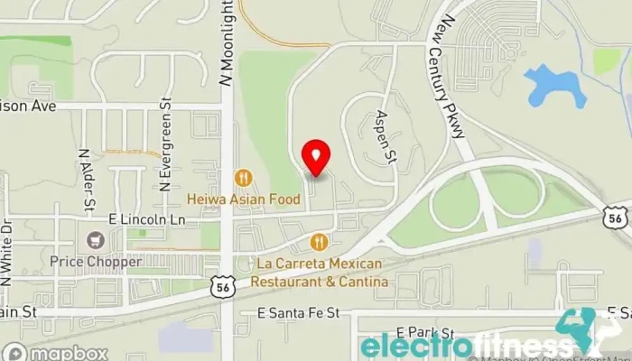 map of Fullsturkur Fitness Gym in Gardner