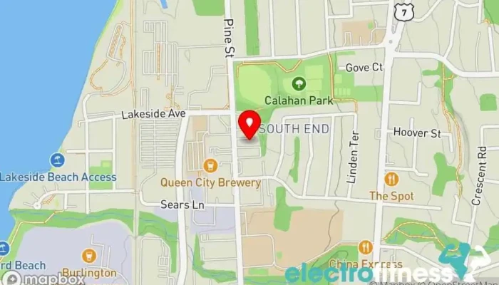map of Future Fit Personal trainer, Health spa, Physical fitness program, Wellness center in Burlington