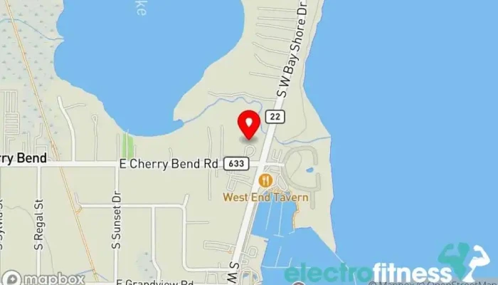 map of Gateway Fitness Gym Gym, Spa and health club in Traverse City