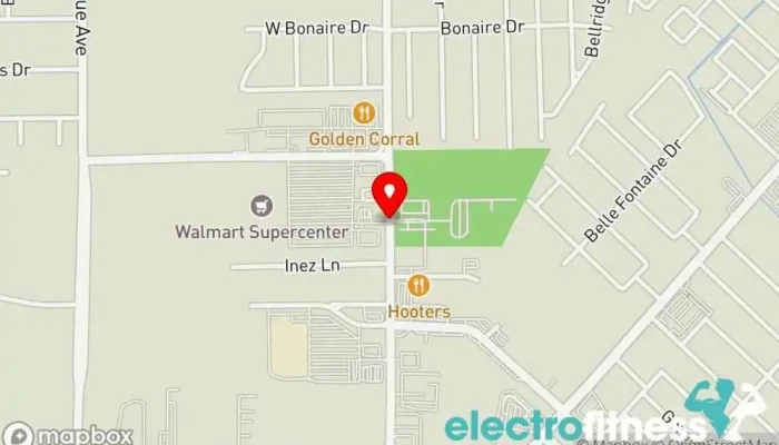 map of Geaux Flex Fitness Gym in Lafayette