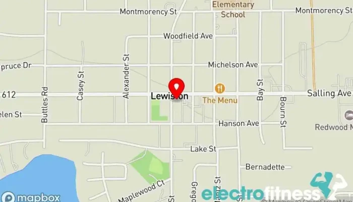 map of Get Fit Center Gym in Lewiston