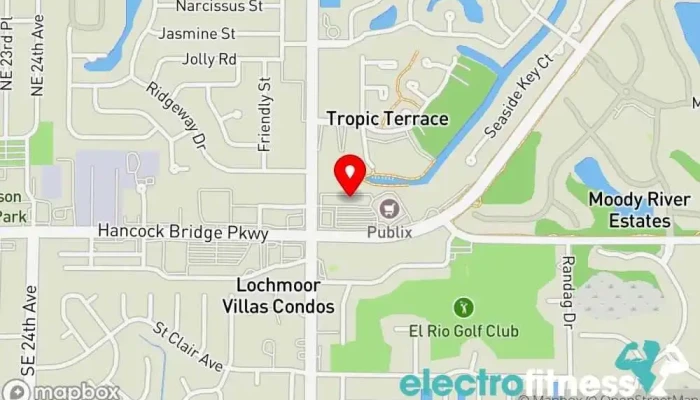 map of Get Healthy Direct Personal trainer in North Fort Myers