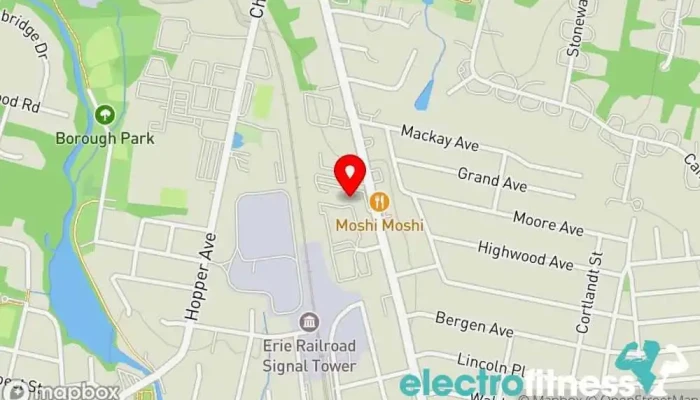 map of Get In Shape For Women - Waldwick Personal trainer, Gym in Waldwick