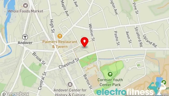 map of Get In Shape For Women Personal trainer, Fitness center, Gym, Physical fitness program, Weight loss service, Wellness program in Andover