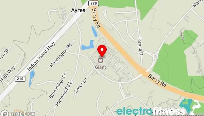 map of Giant Food Grocery store in Accokeek