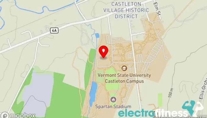 map of Glenbrook Gymnasium Arena, Gym in Castleton