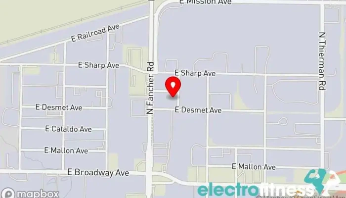 map of Go The Distance Gym Fitness center in Spokane