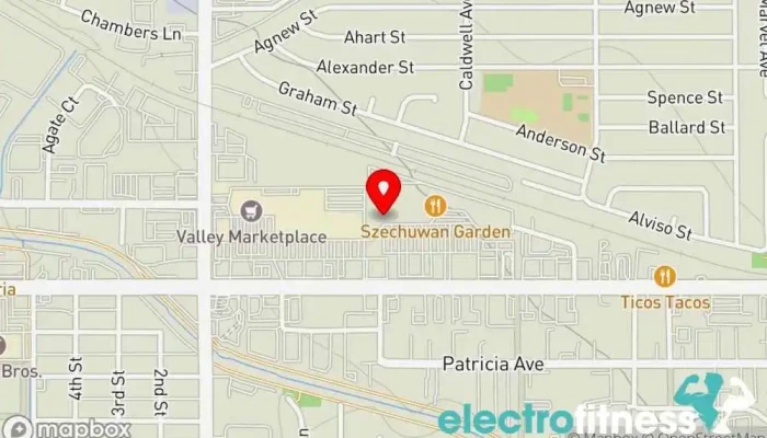 map of Gold's Gym Simi Valley Gym, Fitness center, Personal trainer, Physical fitness program, Recreation center, Sports club, Weight loss service in Simi Valley