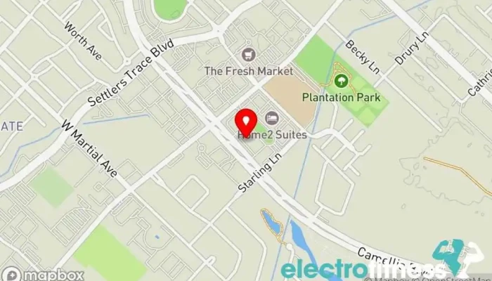 map of GoodWolf Power Yoga Studio Yoga studio, Fitness center, Pilates studio in Lafayette