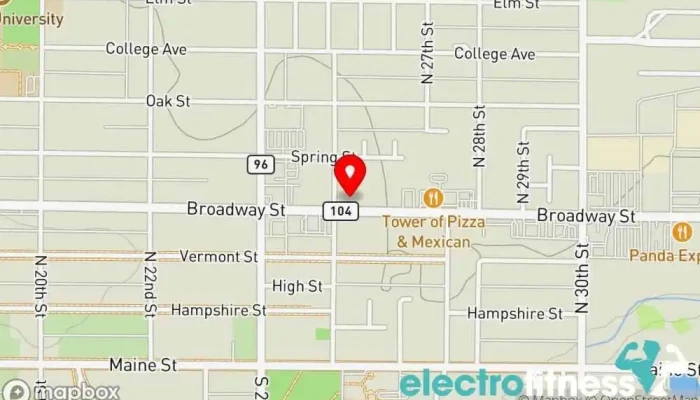 map of Gracie Barra Quincy Martial arts school in Quincy