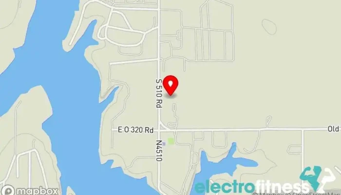 map of Grand Lake Fitness Center LLC Fitness center in Afton