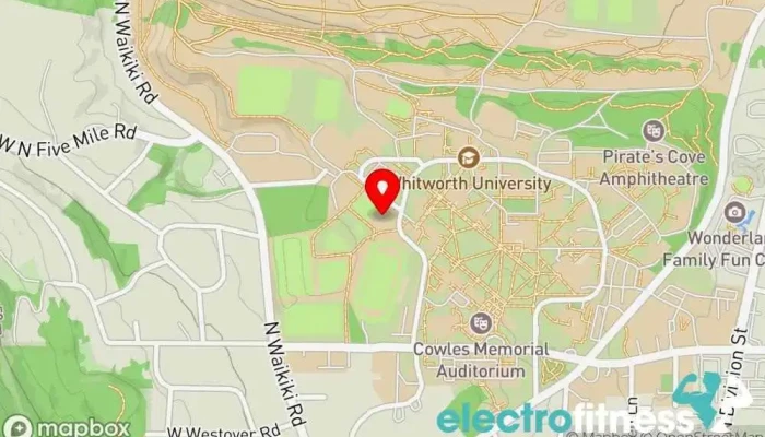 map of Graves Gym Gym in Spokane