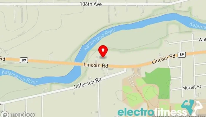 map of Great Gains Fitness Fitness center in Otsego