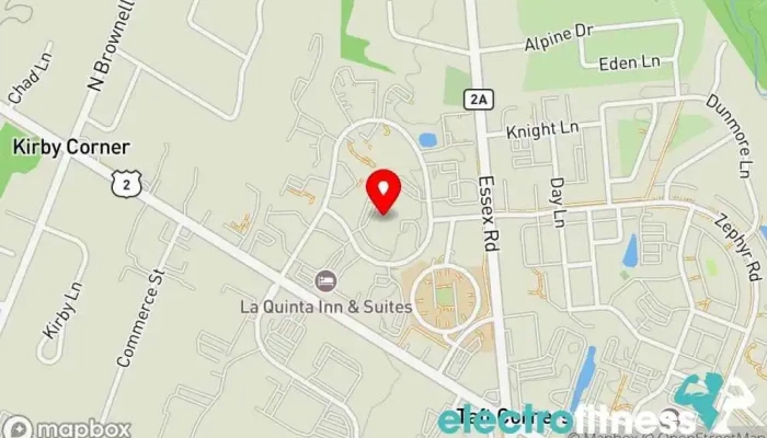 map of Green Mountain Iron Fitness Personal trainer in Williston