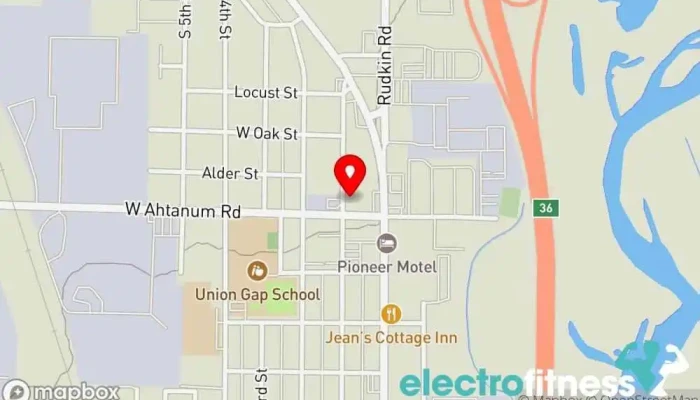 map of GYM Gym in Union Gap