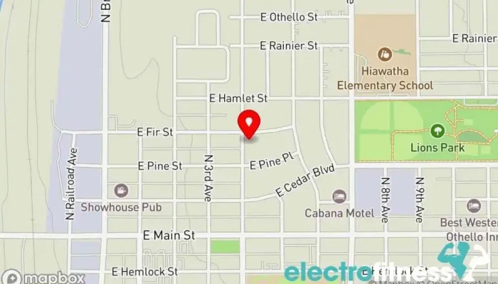 map of GYT IT FITNESS Gym in Othello