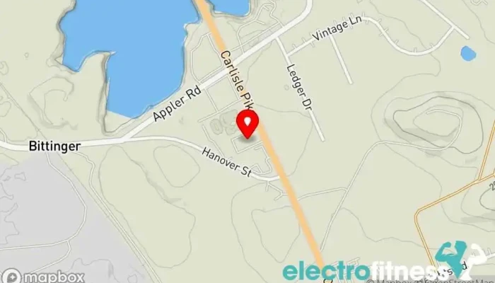 map of Hanover Elite Cheer Gym in Hanover