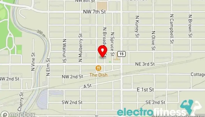 map of Hapisoul Yoga & Wellness Physical fitness program in Abilene