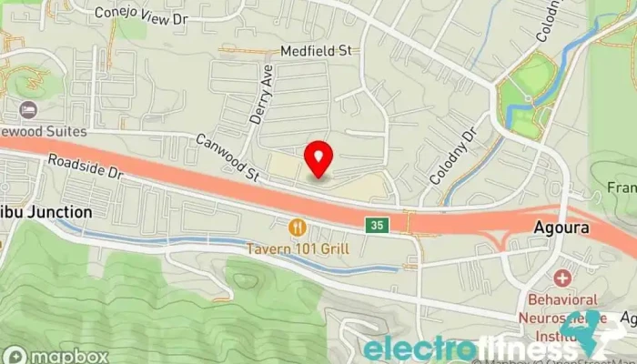 map of Hardcore Fitness Agoura Hills Gym, Boot camp, Fitness center, Physical fitness program in Agoura Hills