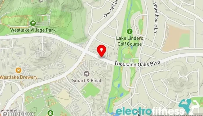map of Hardcore Fitness Westlake Fitness Studio Gym, Aerobics instructor, Boot camp, Fitness center, Personal trainer, Physical fitness program, Weight loss service in Westlake Village