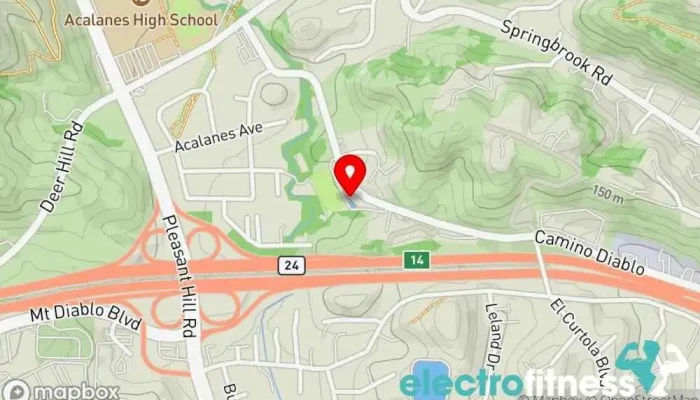 map of Harriet Plummer Aquatic School Swimming instructor in Lafayette