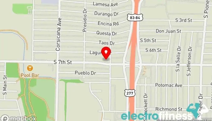 map of Heavy Hitters Boxing Club Boxing gym in Abilene