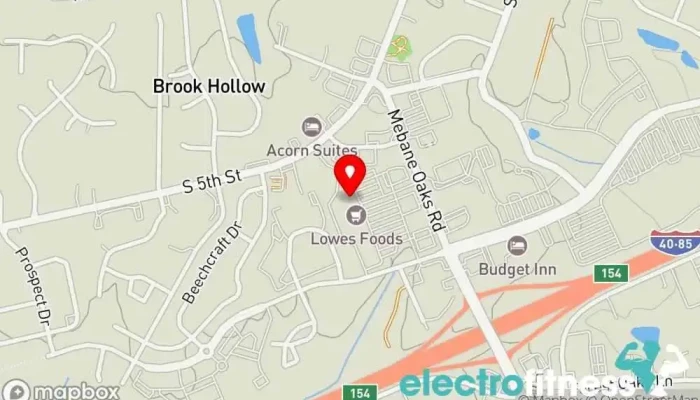 map of Hidden Physique Personal Training & Fitness Gym, Juice shop in Mebane